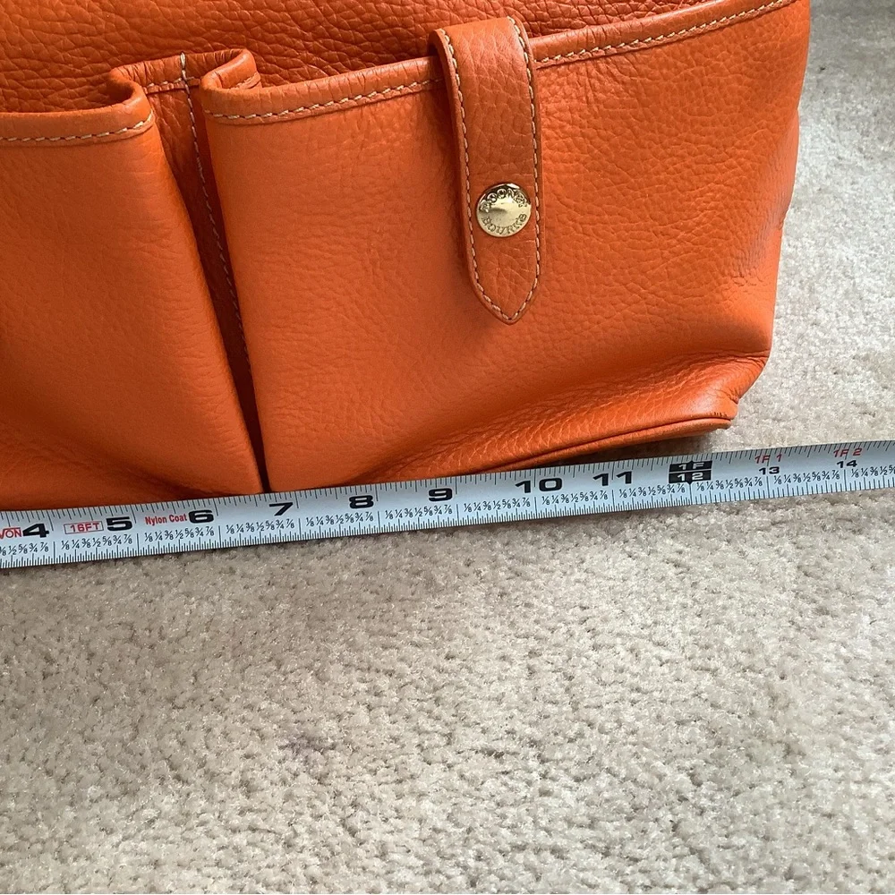 Dooney and Bourke Genuine Leather handbag. Orange - Picture 3 of 10